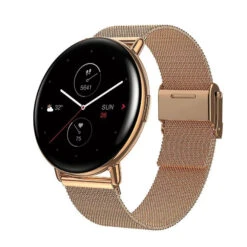 Zepp E Circle, Champagne Gold Special Edition Smartwatch (Herzfrequenzmessung)