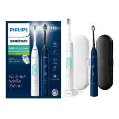 Philips HX 6851/34 Protective Clean 5100 Zahnbürste Weiß-mint & Navy-blau