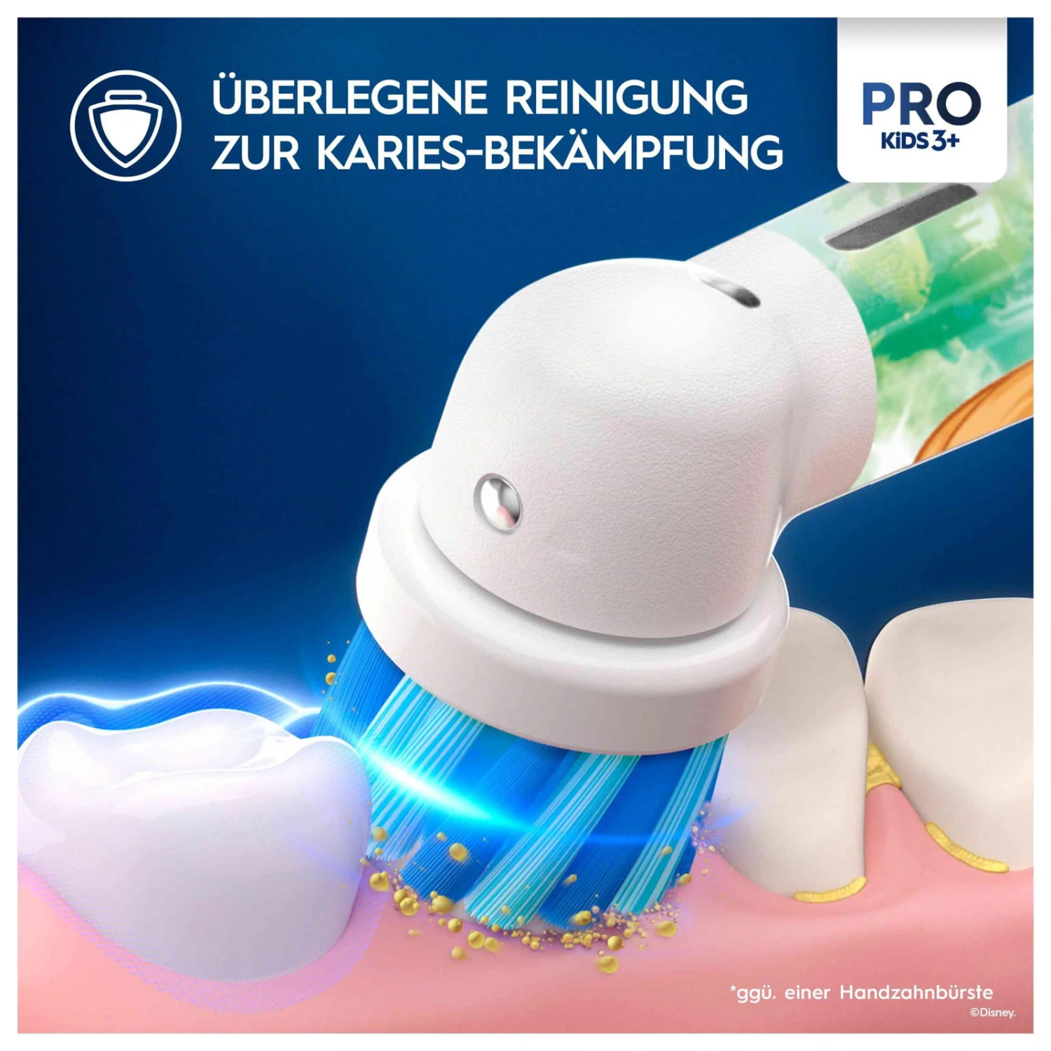 Braun Oral-B Zahnbürste Pro Kids Disney Princess 4 Braun Oral-B Zahnbürste Pro Kids Disney Princess – Bild 4