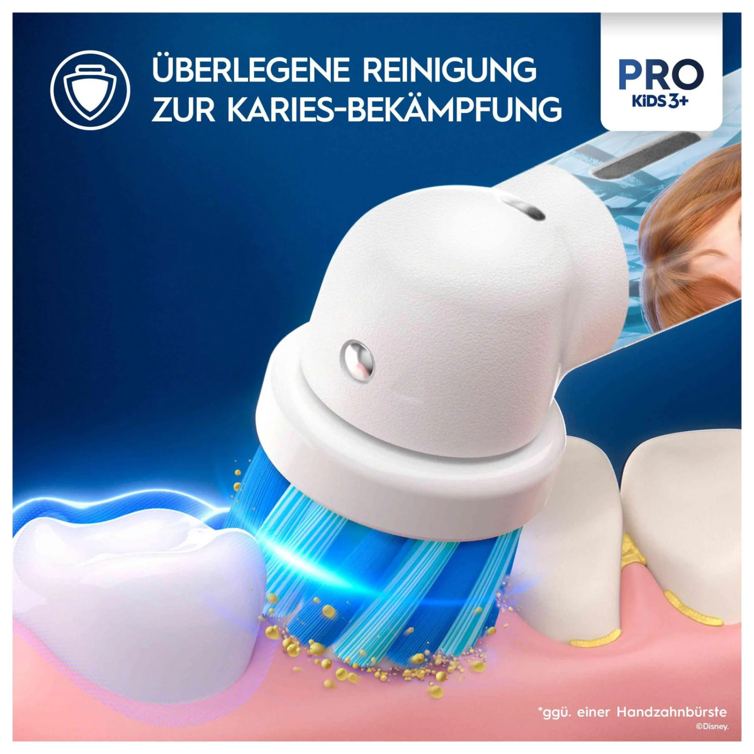 Braun Oral-B Zahnbürste Pro Kids Disney Frozen 4 Braun Oral-B Zahnbürste Pro Kids Disney Frozen – Bild 4