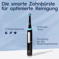 Oral B Oral-B Zahnbürste IO 3 Matt Black -Pflege Fachgeschäft 3522e0b596cfecc60123d886b6dcf2c0