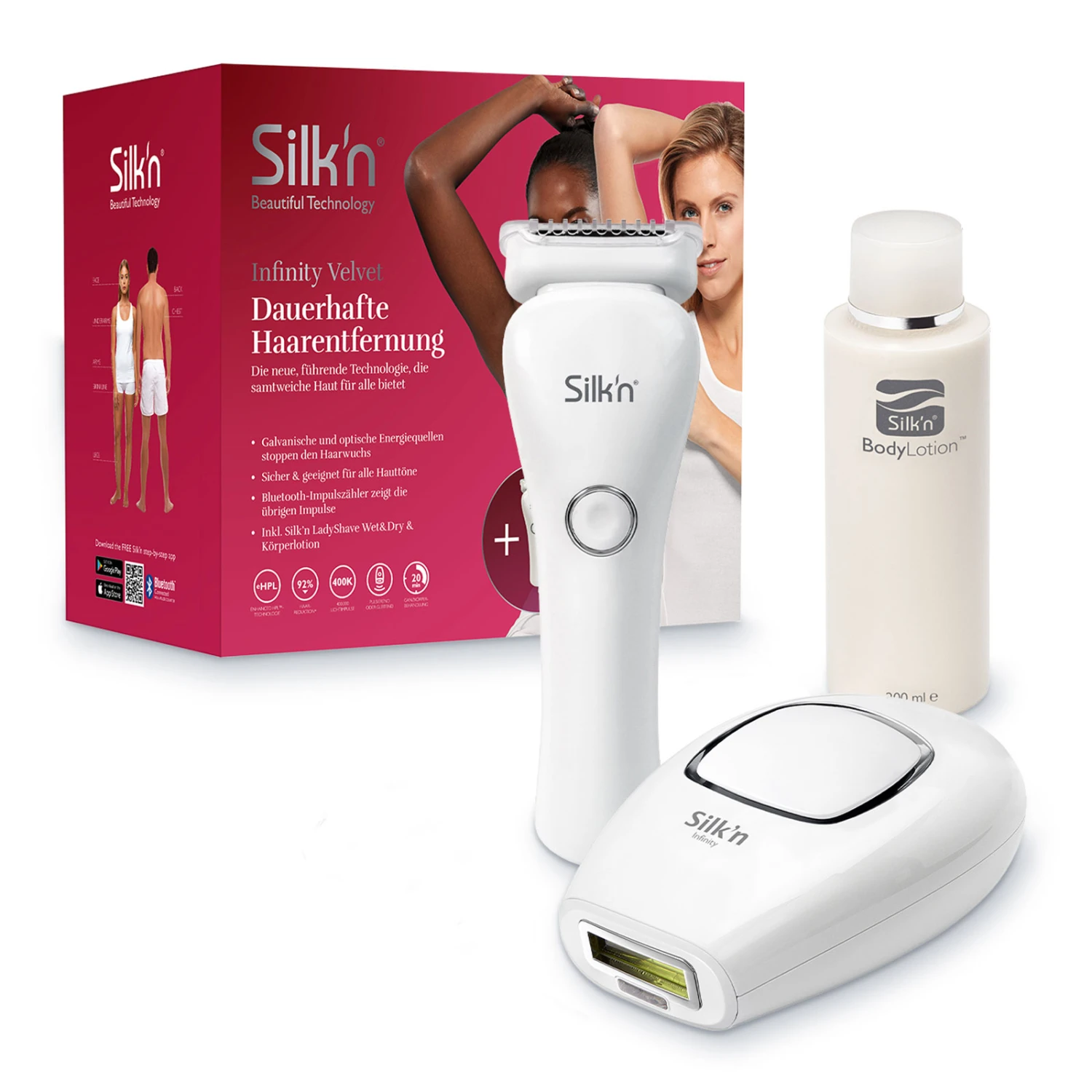 Silk'n INF1PE3C2001 Infinity VELVET 400K IPL 1 Silk'n INF1PE3C2001 Infinity VELVET 400K IPL