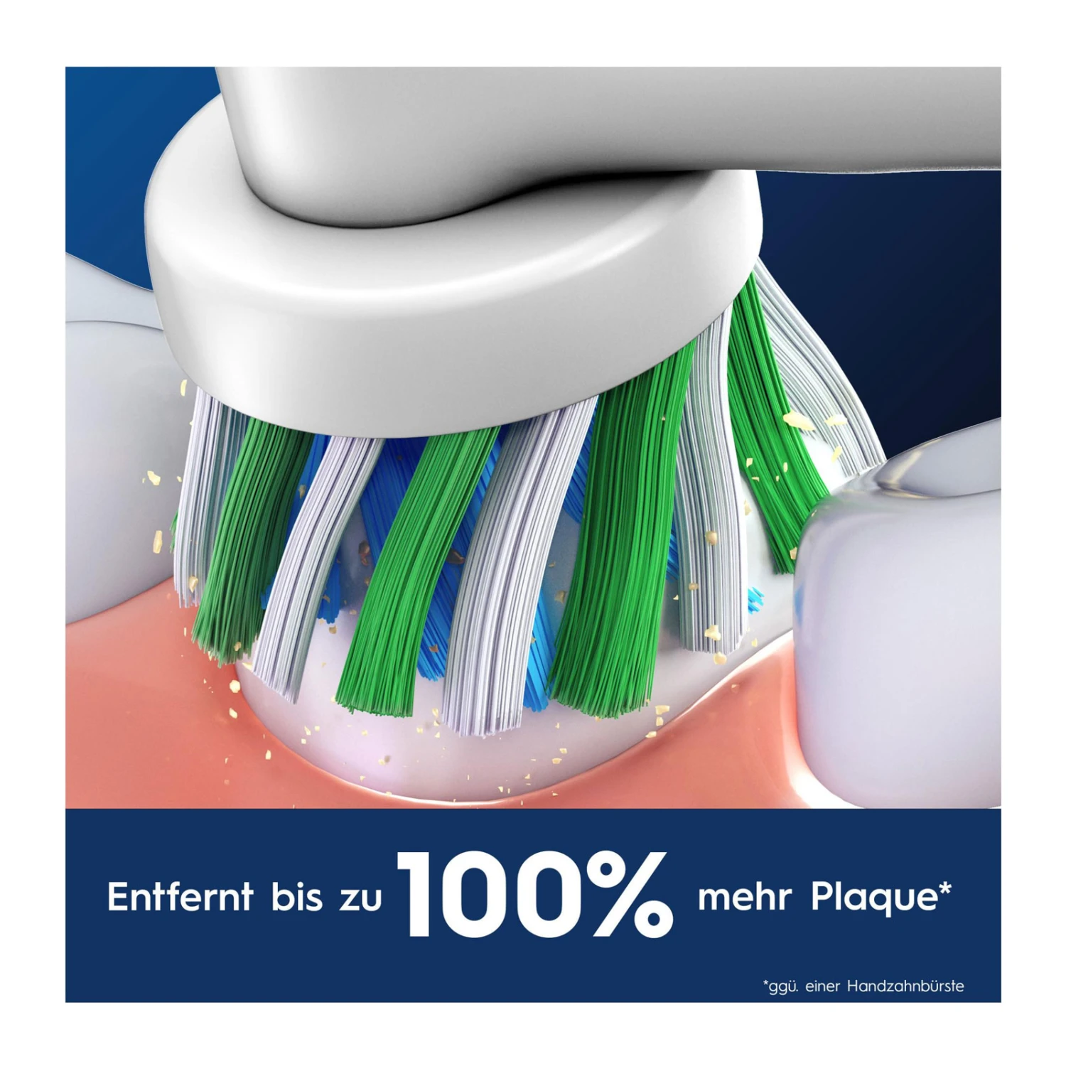 Oral B Oral-B Aufsteckbürsten Pro CrossAction, 4 Stück 4 Oral B Oral-B Aufsteckbürsten Pro CrossAction, 4 Stück – Bild 4