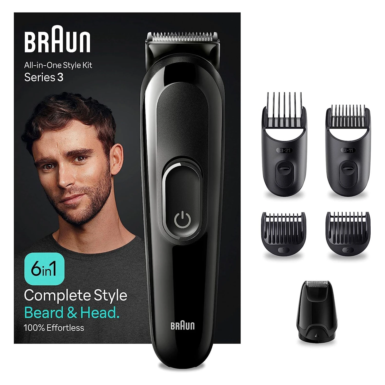 Braun Series 3 MGK3410 All-In-One Styling Set 6-in-1 1 Braun Series 3 MGK3410 All-In-One Styling Set 6-in-1