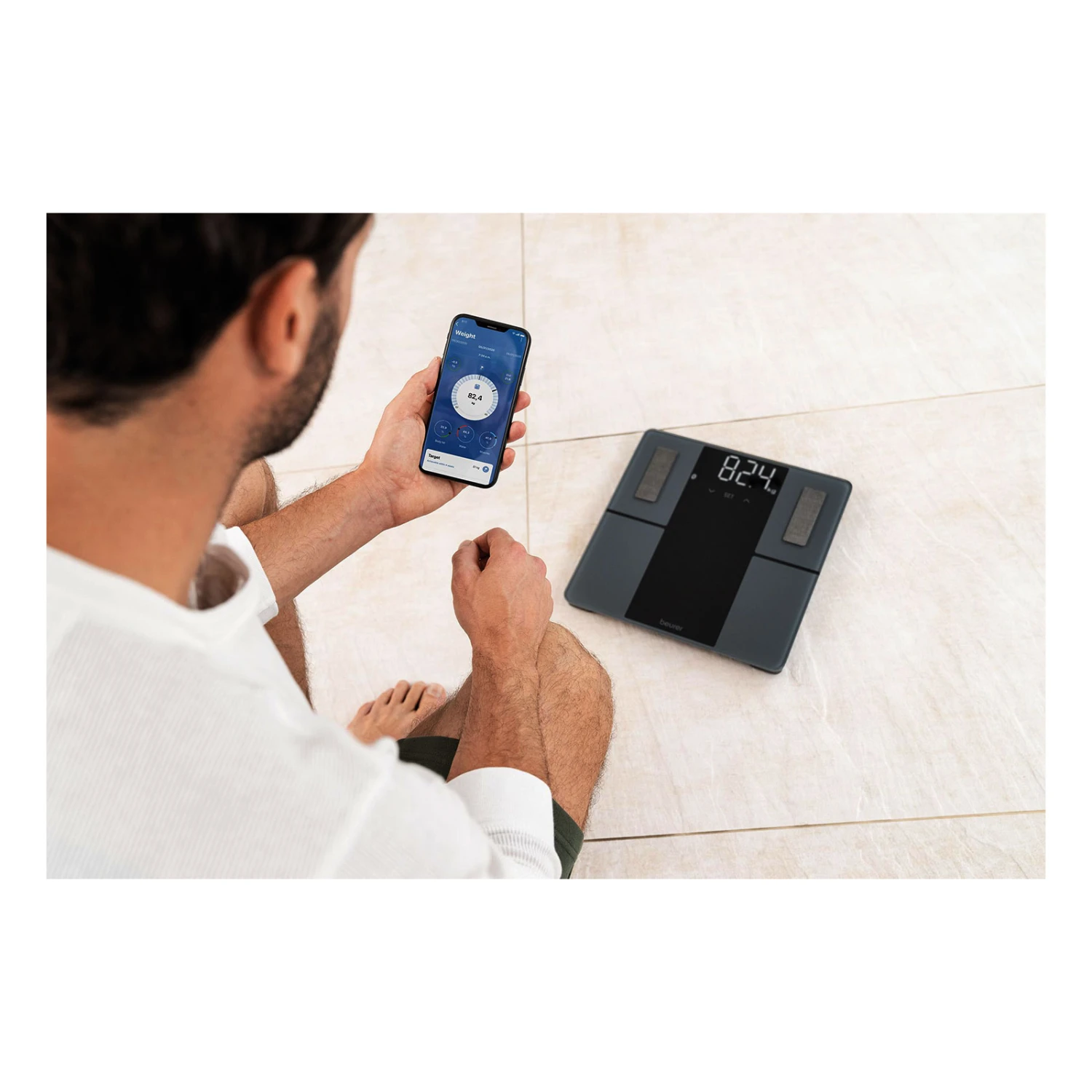 Beurer BF 500 Super Black Edition Personenwaage 6 Beurer BF 500 Super Black Edition Personenwaage – Bild 6