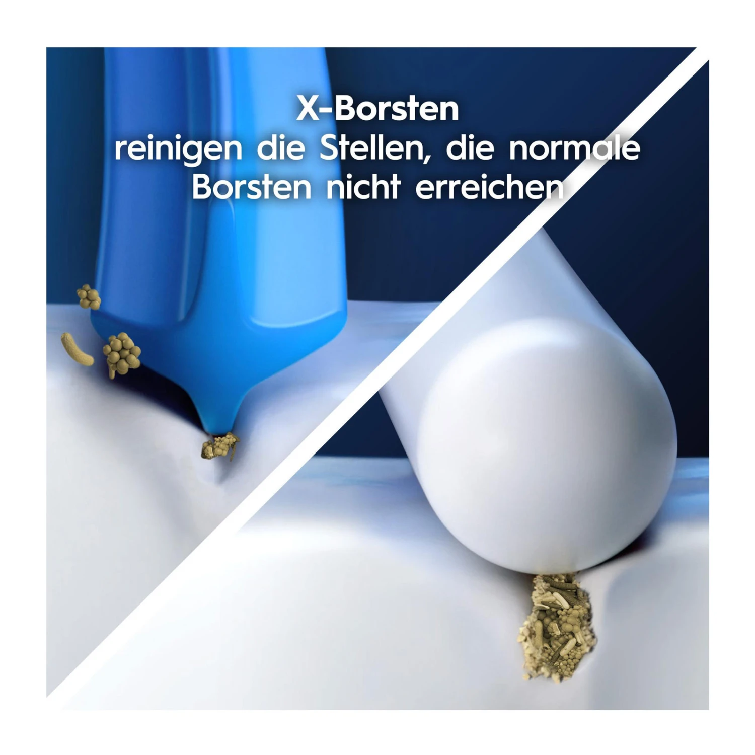 Oral B Oral-B Aufsteckbürsten Pro CrossAction Schwarz, 4 Stück 3 Oral B Oral-B Aufsteckbürsten Pro CrossAction Schwarz, 4 Stück – Bild 3