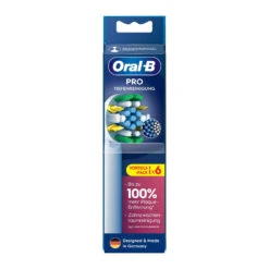 Oral B Oral-B Aufsteckbürsten Pro Tiefenreinigung, 6 Stück -Pflege Fachgeschäft 6c6833263b2a9b05bae59250252ab171