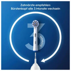 Braun Oral-B Zahnbürste Pro 3 3900 Weiß/schwarz -Pflege Fachgeschäft 6f73c574aa80f37eee3acd23106dd2a4