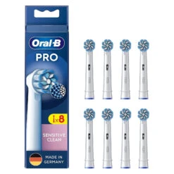 Braun Oral-B Aufsteckbürsten Pro Sensitive Clean, 8 Stück