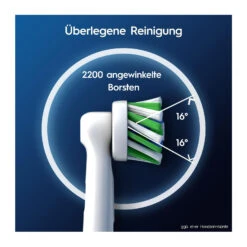 Oral B Oral-B Aufsteckbürsten Pro CrossAction, 4 Stück 12 Oral B Oral-B Aufsteckbürsten Pro CrossAction, 4 Stück -Pflege Fachgeschäft 7151fbe9aa91991a53826296a5581592