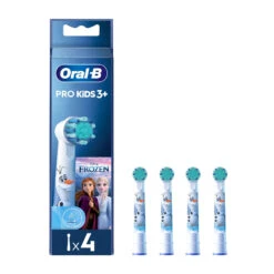 Oral B Oral-B Aufsteckbürsten Pro Kids Frozen/Spiderman Aufsteckbürsten, 4 Stück