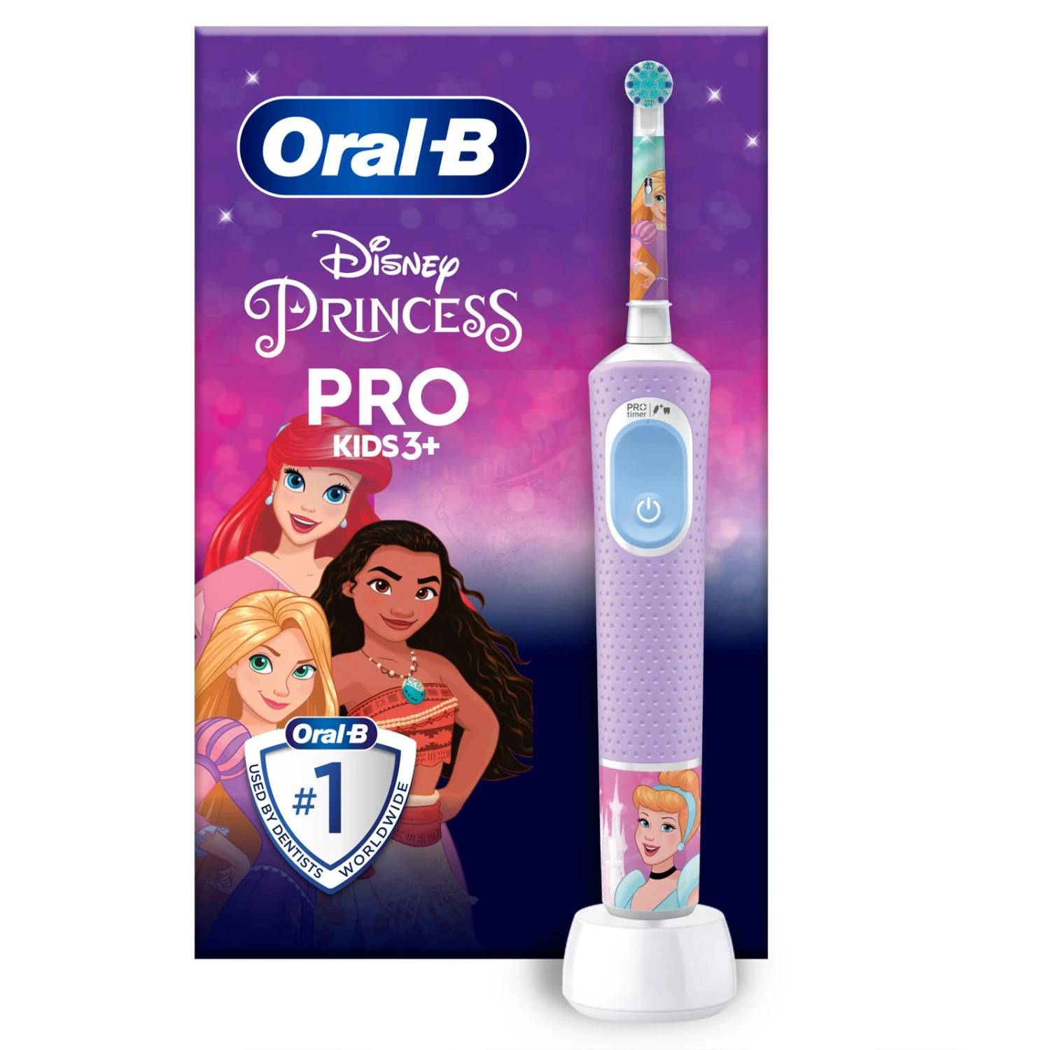 Braun Oral-B Zahnbürste Pro Kids Disney Princess 2 Braun Oral-B Zahnbürste Pro Kids Disney Princess – Bild 2