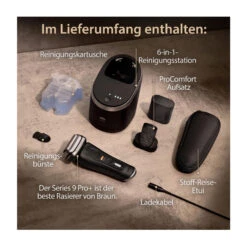 BRAUN Herrenrasierer Series 9 Pro+ 9590cc ProComfort Aufsatz -Pflege Fachgeschäft 7a70853c5bb633042371841ccc3966dc