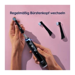 Oral B Oral-B IO Black Sanfte Reinigung, 2 Stück Aufsteckbürsten -Pflege Fachgeschäft 7cef31cdfbaadae44d7ba59fb1da5d82
