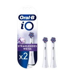 Oral B Oral-B Aufsteckbürsten IO Strahlendes Weiss, 2 Stück