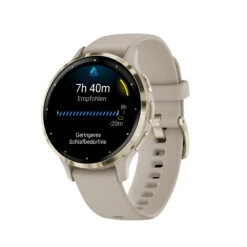 Garmin VENU 3S French Gray/Softgold Smartwatch (Herzfrequenzmessung)