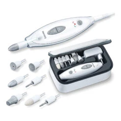 BEURER MP 41 Maniküre-Pediküre Set Mit Licht Weiß
