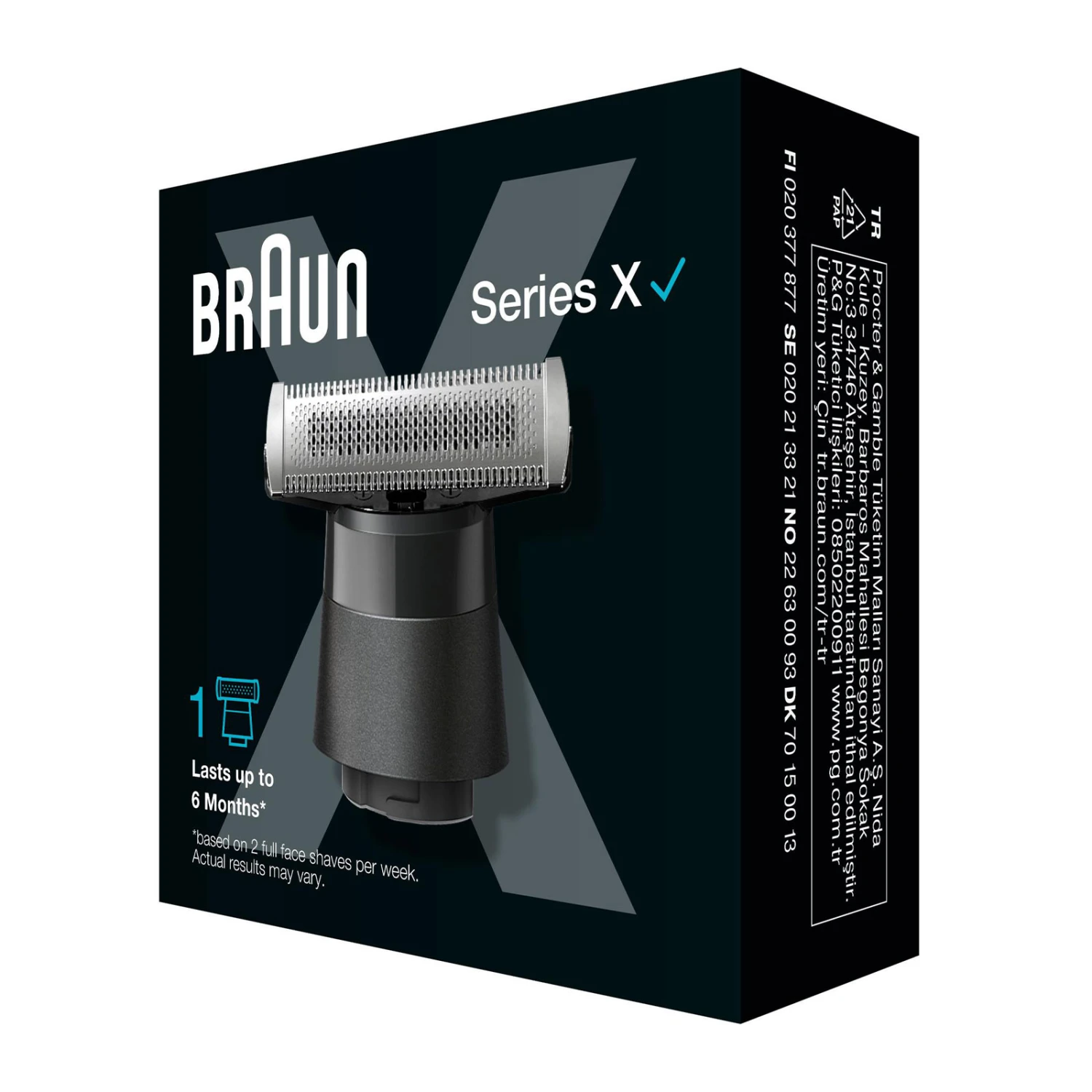 BRAUN Series X Wechselklinge XT20 (Wechselklinge Für Alle Braun-Stylinggeräte Der Serie X) 2 BRAUN Series X Wechselklinge XT20 (Wechselklinge Für Alle Braun-Stylinggeräte Der Serie X) – Bild 2