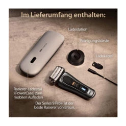 BRAUN Herrenrasierer Series 9 Pro+ 9525s Wet & Dry PowerCase -Pflege Fachgeschäft 9c0b797e0c3e9f3df665c7c9dd7e8f2d