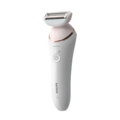 Philips BRE730/10 Satinell Advance Nass- Und Trockenepilierer Weiss/rosa