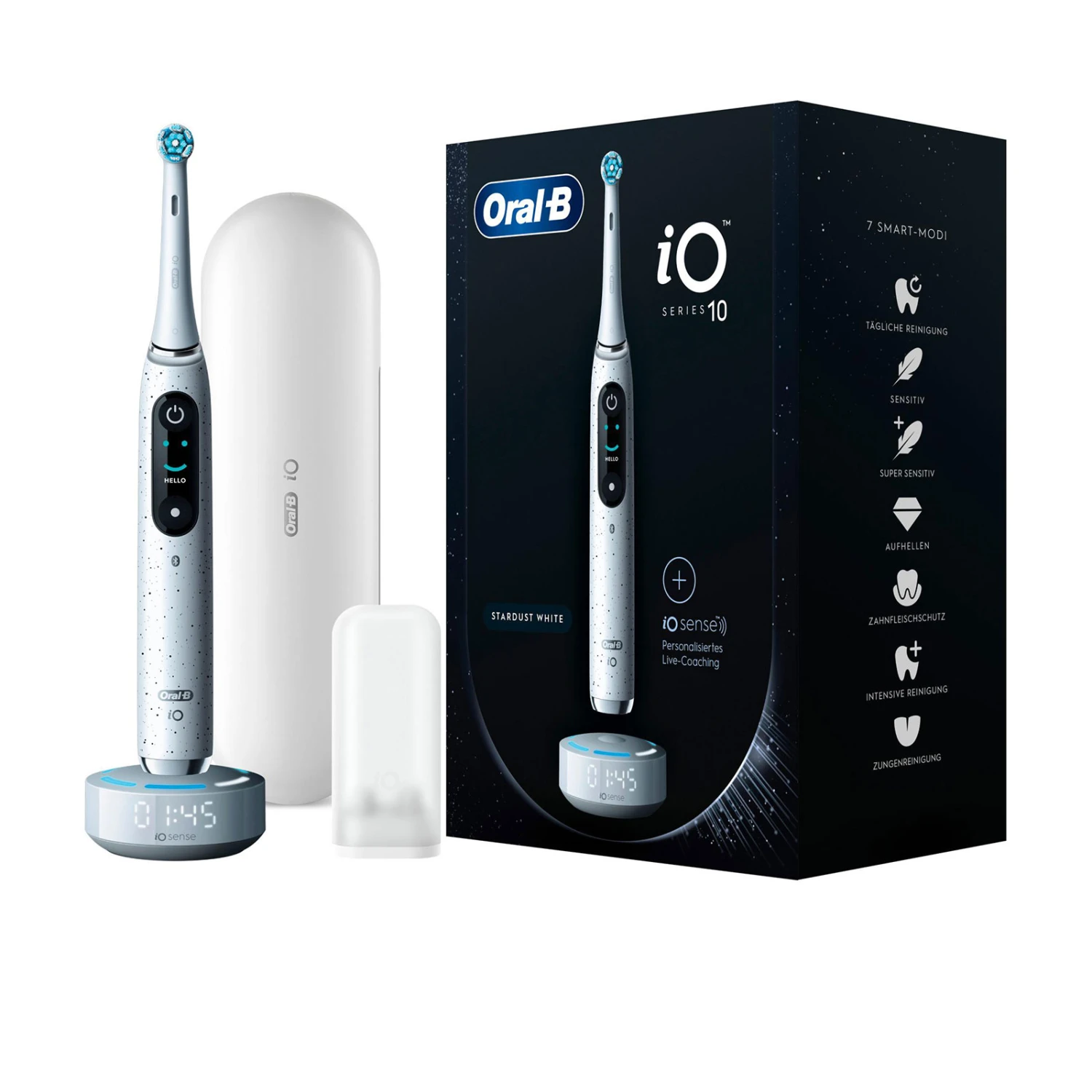 Oral B Oral-B IO Series 10 Zahnbürste Weiß 1 Oral B Oral-B IO Series 10 Zahnbürste Weiß
