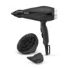 BABYLISS Haartrockner 6710DE Turbo Pro 2100 (2.100 Watt, AC-Motor, 2 Temperatur-/ 2 Geschwindigkeitsstufen, Feststellbare Kaltlufttaste, Ionen-Technologie, 2 Zentrierdüsen, Diffusor, 2,8 M Kabel, Made In Italy)