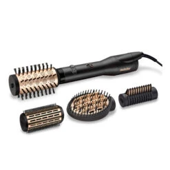 Babyliss AS970E Big Hair Lustre Warmluftbürste Schwarz/ Gold