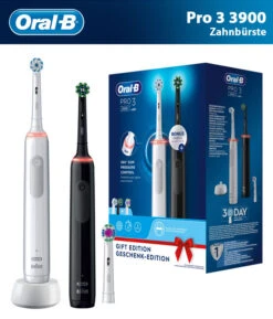 Braun Oral-B Zahnbürste Pro 3 3900 Weiß/schwarz -Pflege Fachgeschäft fb5a0a87026ed00b2824a462955072a0